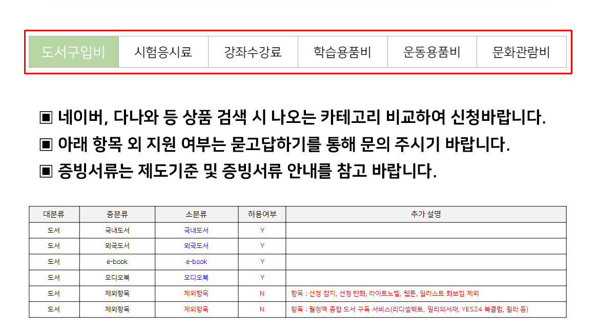 병-자기개발비용-지원-항목