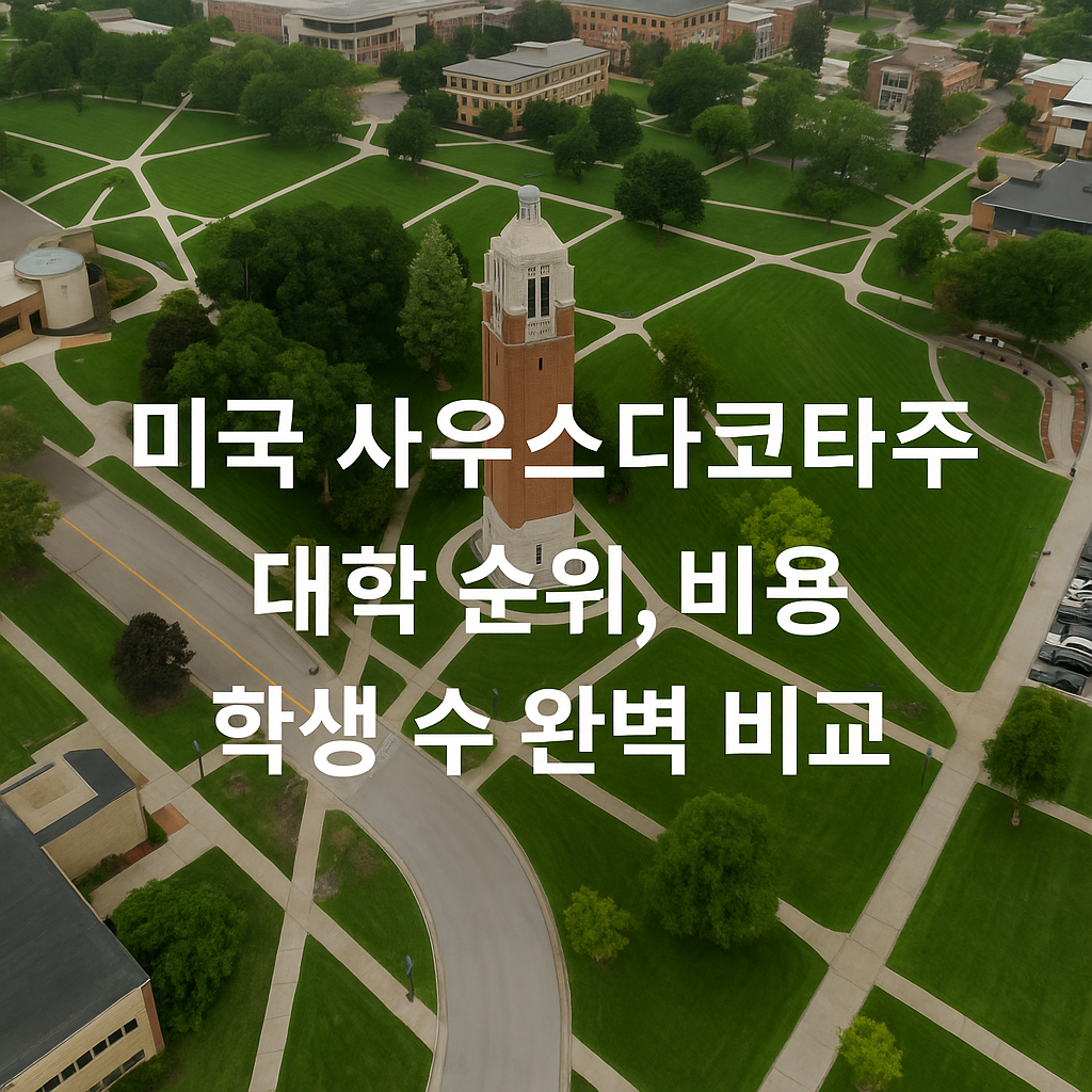 미국 대학 순위-사우스다코타주 대학 순위, 비용, 학생 수 완벽 비교 이미지