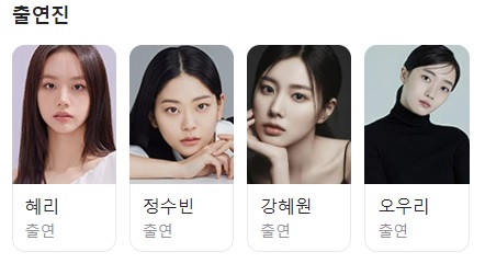 선의의 경쟁 등장인물 출연진