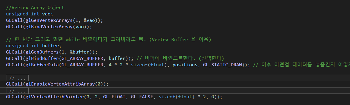 OpenGL #8 Vertex Arrays Object