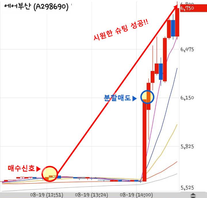  190819 슈팅대장 스윙 에어부산 수익인증