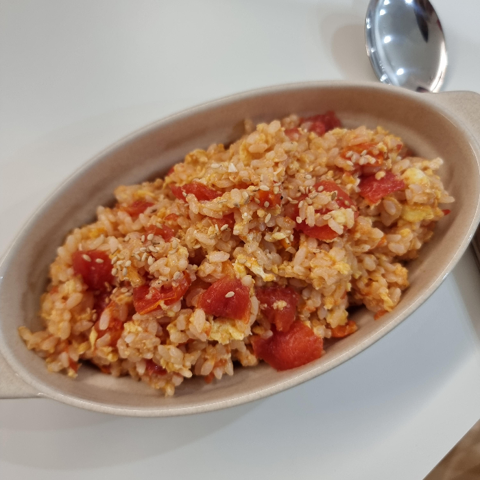 토마토 계란 볶음밥 초간단 레시피