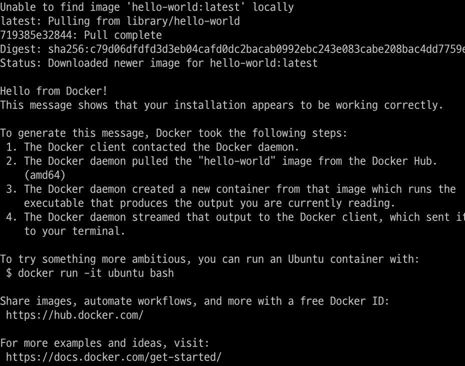  docker ubuntu docker sudo docker 