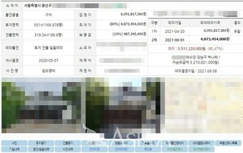  박나래 60억 상당 주택 낙찰받아