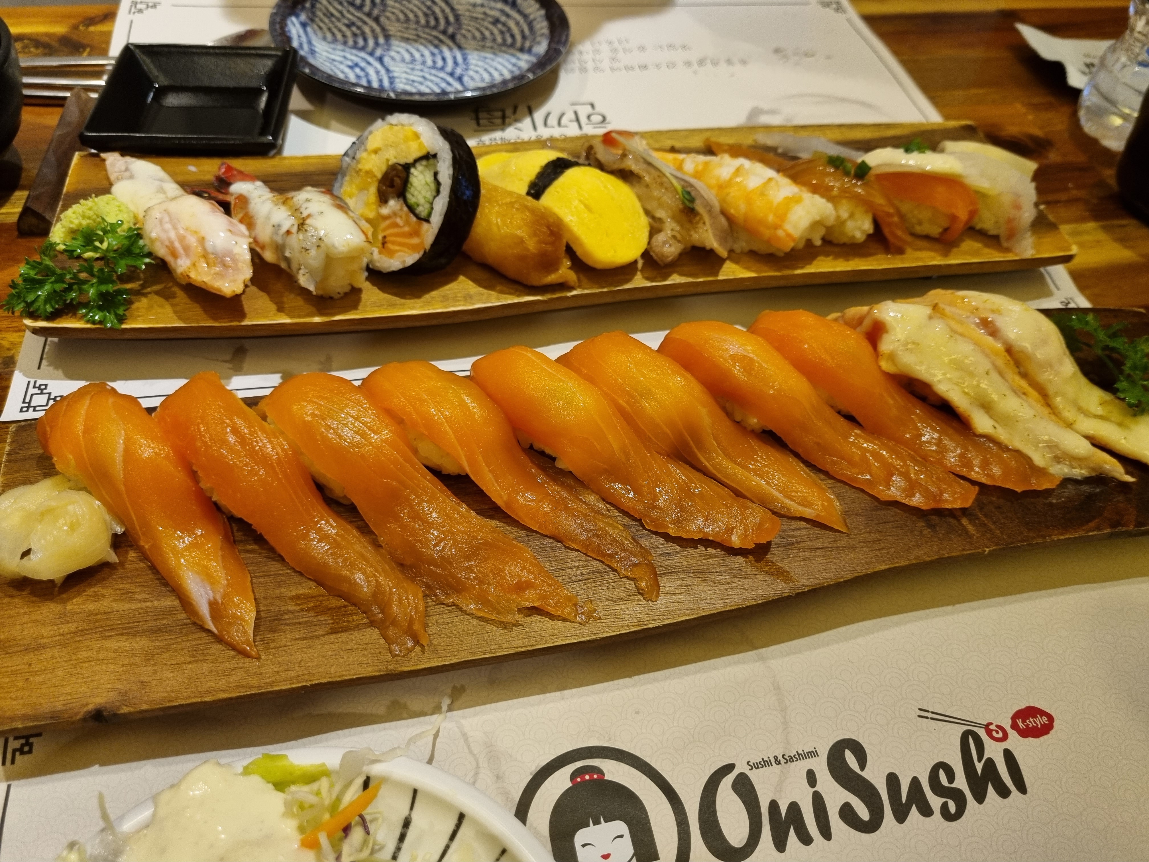  [하노이맛집]미딩 내피셜 재방문율 높은 오니스시 런치 셋트