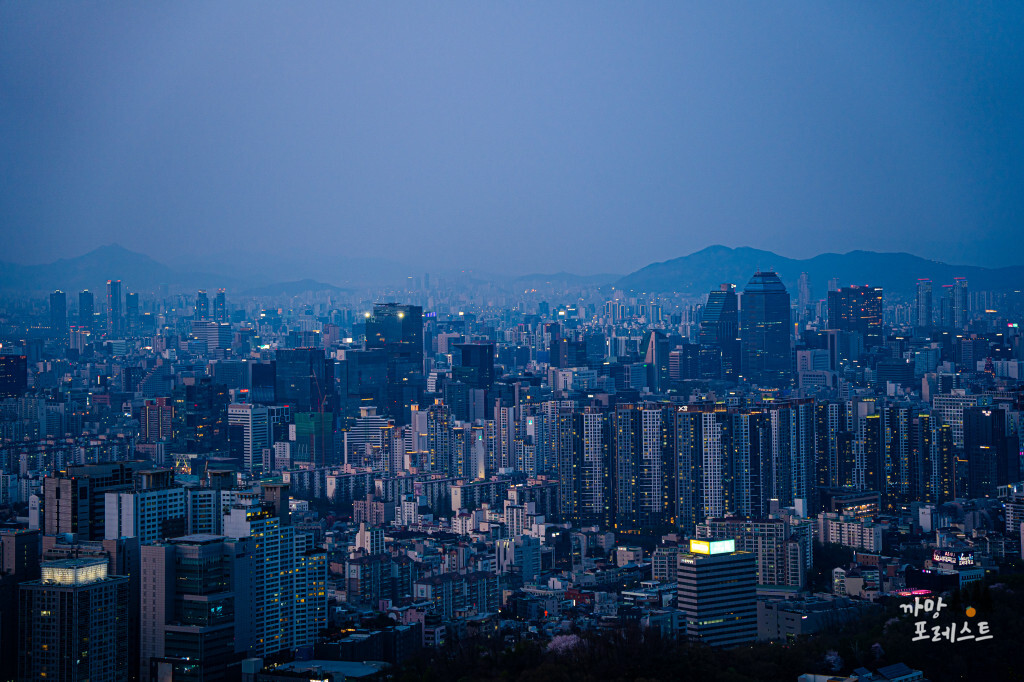 우면산 기록