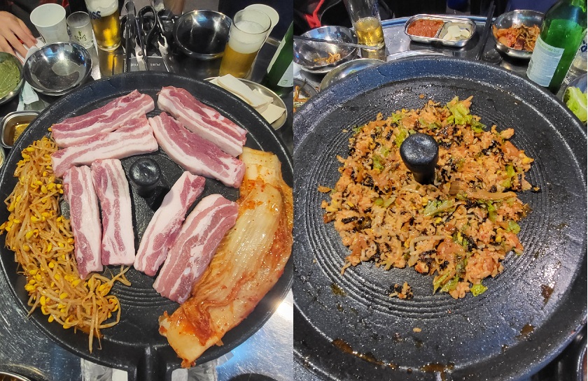 솥뚜껑삼겹살집 이미지