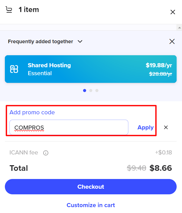 com 도메인 할인