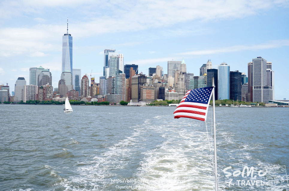 크루즈 종류 할인 이용 팁! 여성 혼자 뉴욕 여행, 자유의 여신상 19