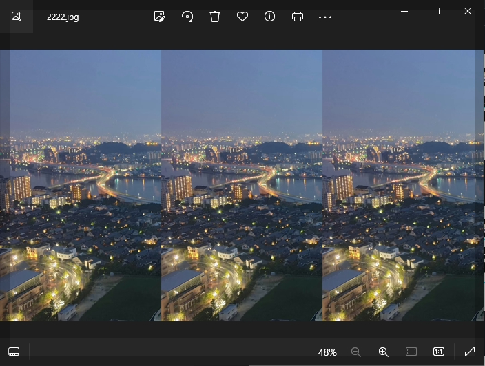 jpg로 변환된 사진을 다시 윈도우 이미지 뷰어로 실행해 보면 정상적으로 확인되는 것을 볼 수 있습니다.