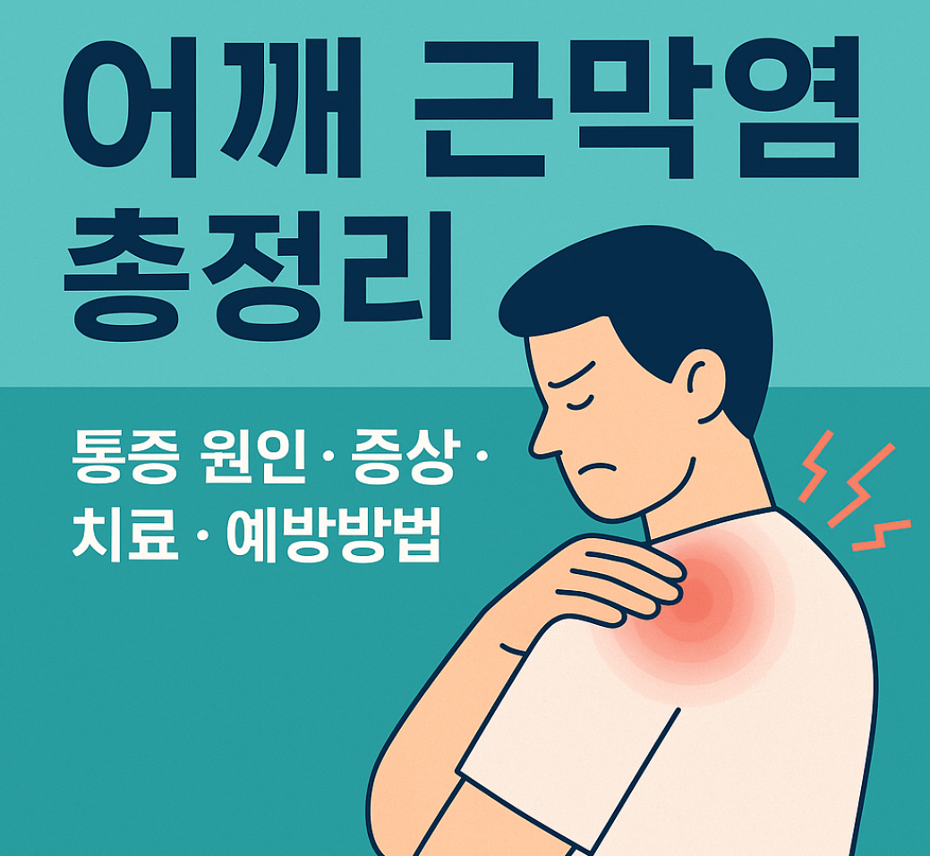 2025 어깨 근막염 총정리｜통증 원인, 증상, 치료 및 예방법