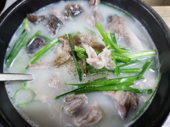 순대모둠 내장국밥