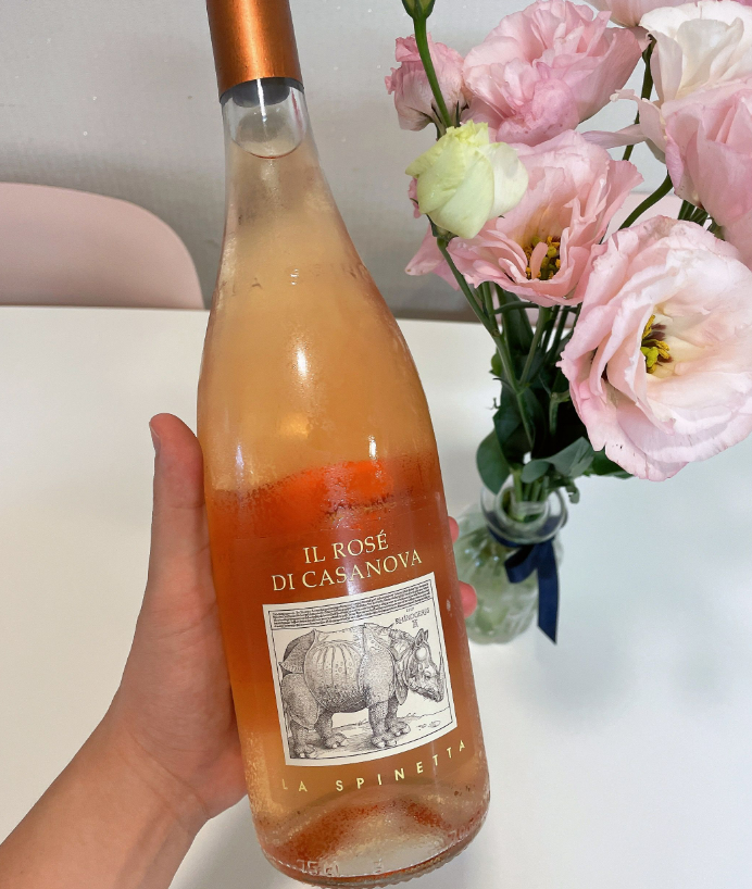  코뿔소 로제 와인, 라 스피네타 일 로제 디 카사노바(La Spinetta, IL Rose di Casanova) 2020