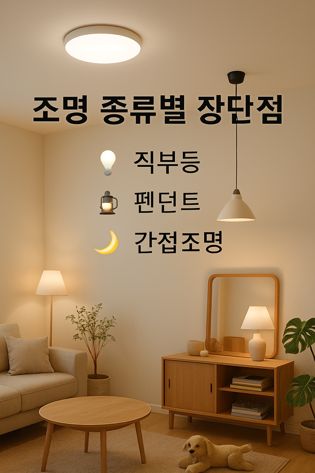 조명 종류별 장단점관련사진.
