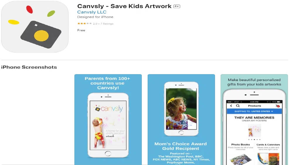 Canvsly - Save Kids Artwork