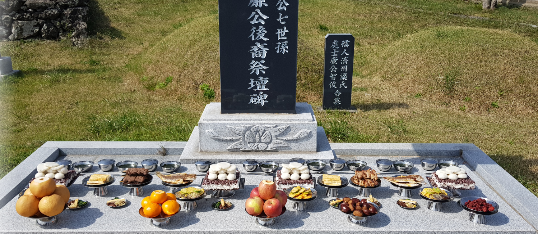 혜령군 이지묘 - 수원시내 유일한 조선시대 왕자묘로 방형쌍분합장묘의 묘제 방식을 잘 보여주는 좋은 자료이다.