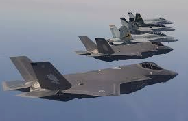  한국 공군 F-35A 13대가 북한에 뜨면