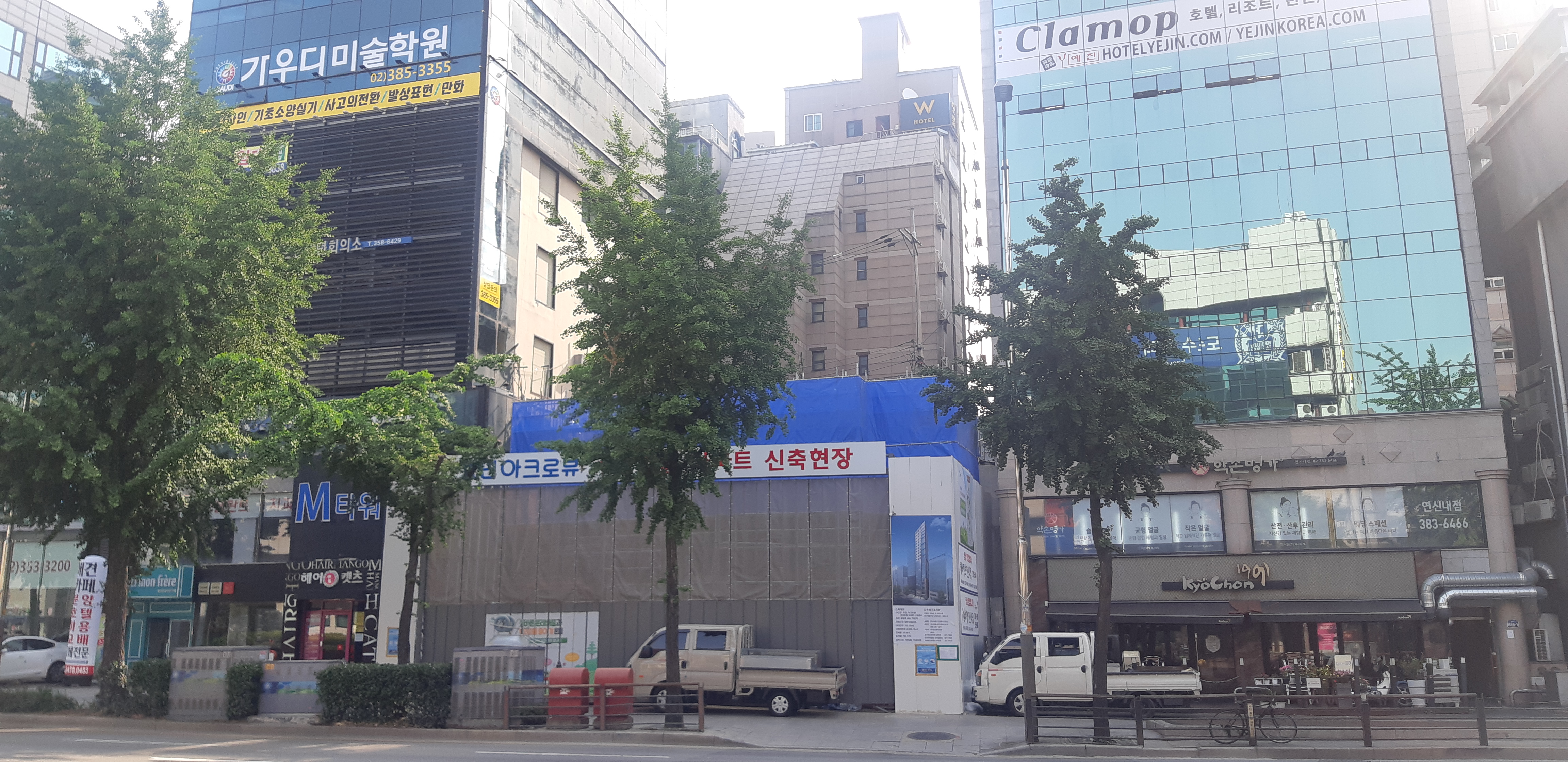  은평구 연신내역인근 건물 공사 현장 사진 44(korean construction)