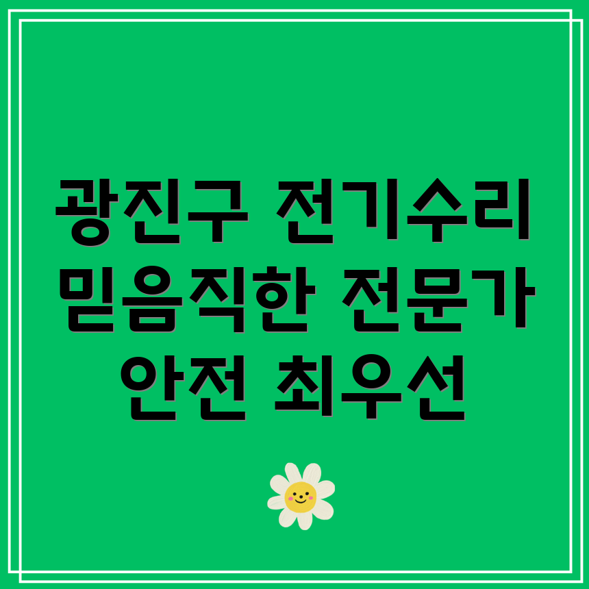 광진구 광장동 전기 수리