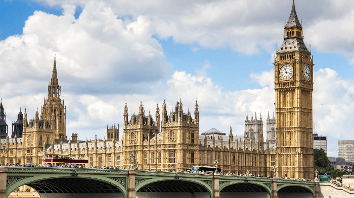 영국 의회 및 빅벤 The Houses of Parliament and Big Ben