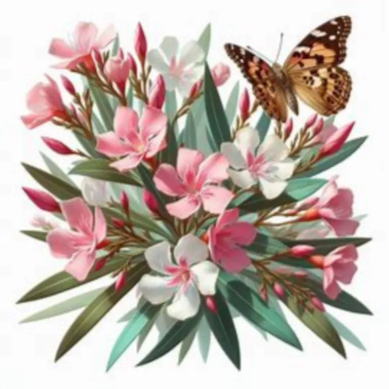 Oleander(협죽도)를 보다 자세하게 볼 수 있는 이미지