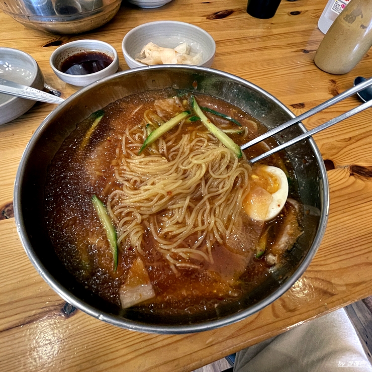 백년가야밀면 이미지