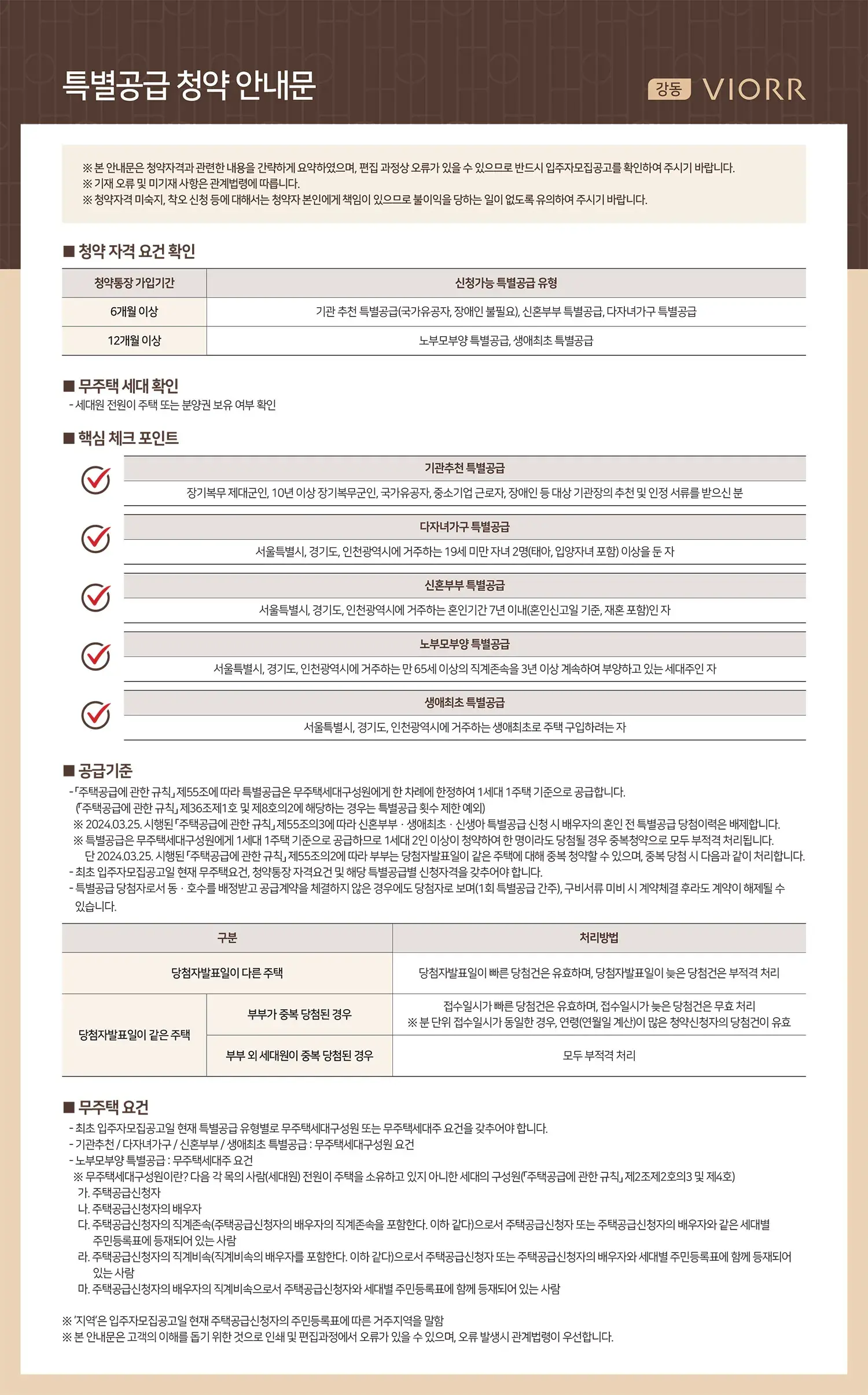 특별공급