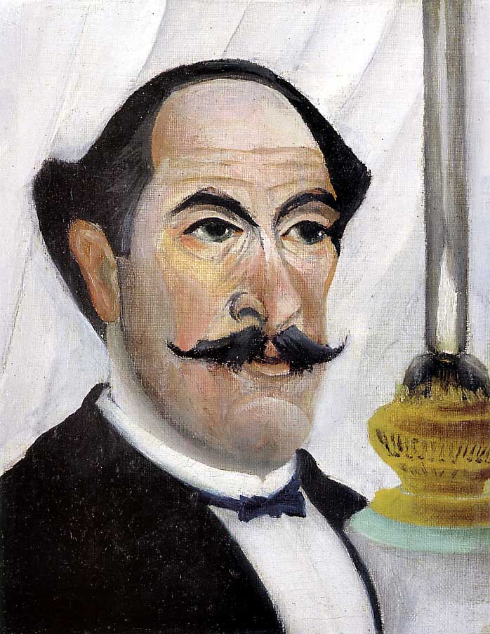 Self-portrait of the Artist with a Lamp