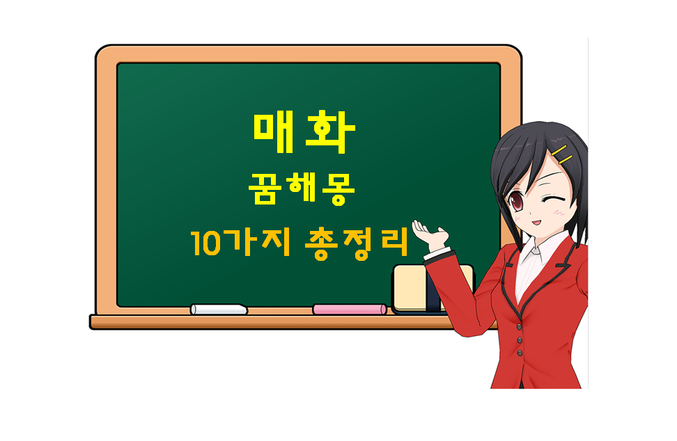  매화 꿈해몽 10가지 총정리