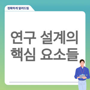 독립변인, 종속변인, 조절변인, 통제변인, 매개변인, 외생변인 - 연구 설계의 핵심 요소들