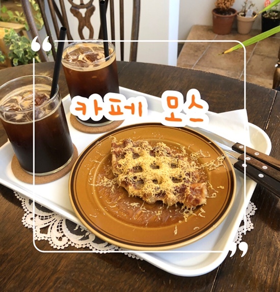  동인천 개항로 브라운치즈 크로플 맛집 카페 추천 | 귀여운 인테리어의 카페 모스 솔직리뷰