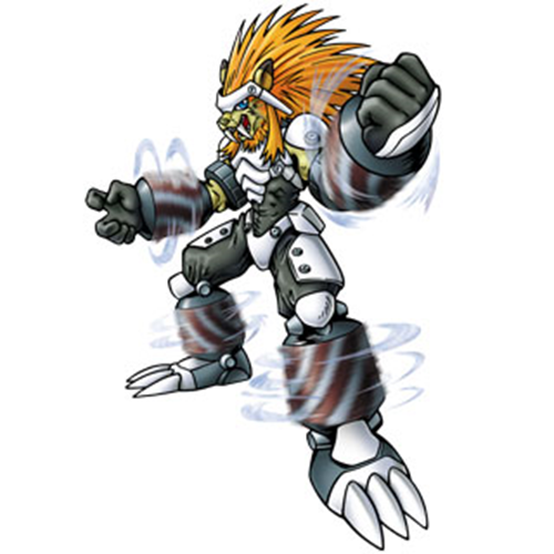  [디지몬도감] 그랩 레오몬 グラップレオモン GRAPPULEOMON GRAPPULEOMON