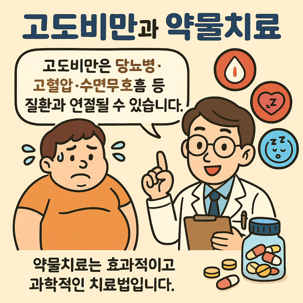 고도비만 약물치료 가이드 (처방, 부작용, 주의점)