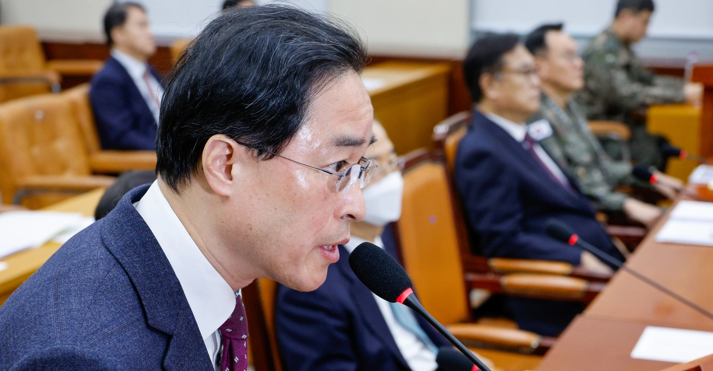 이진동 대검 차장검사가 국회청문회에서 발언하는 모습