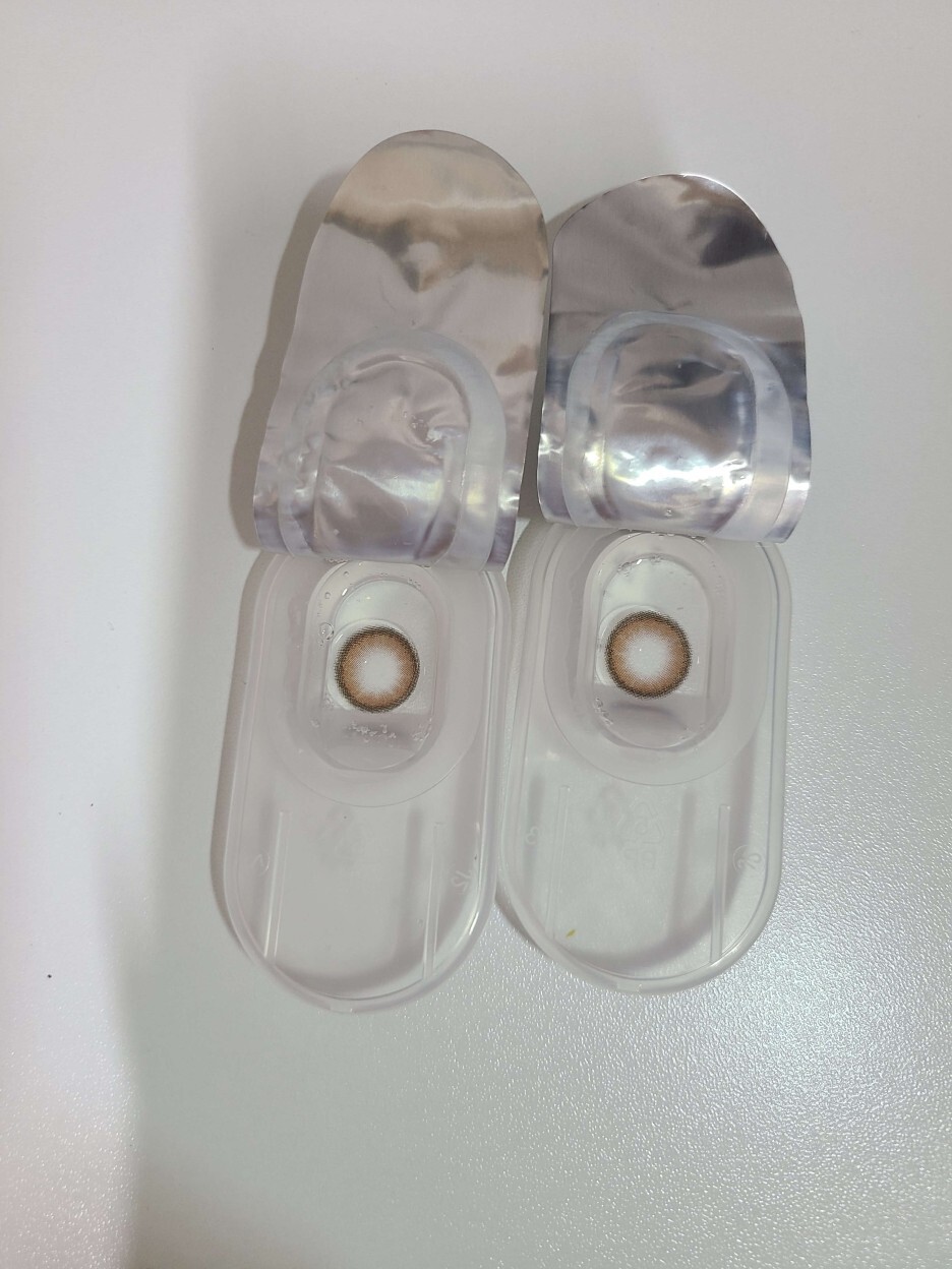 오렌즈 비비링 렌즈 뜯은 사진
