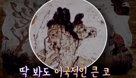 씨름무덤의 씨름도 