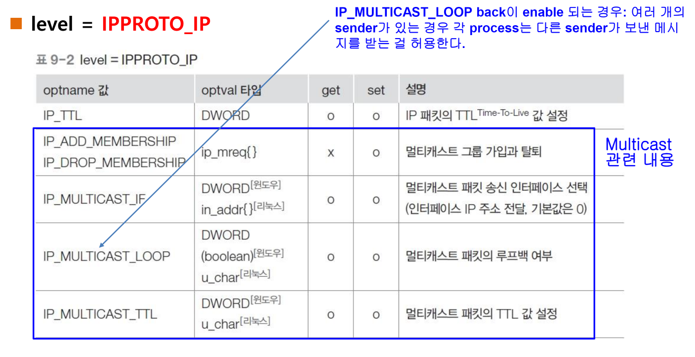 [socket programming] Socket Options