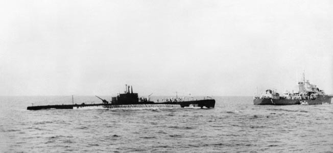 홍해의 독일제국 해군 잠수함