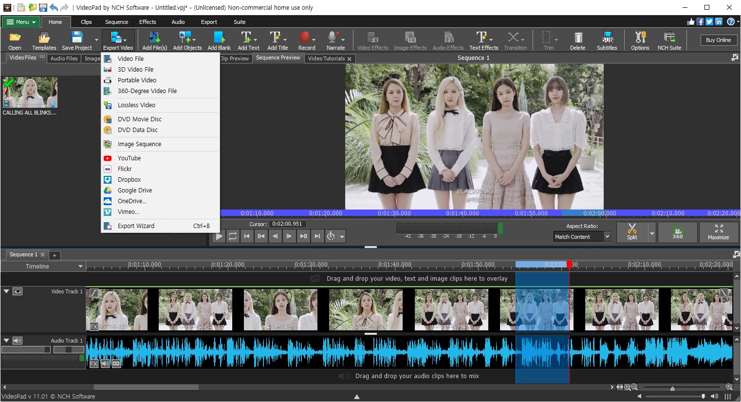 videopad video editor