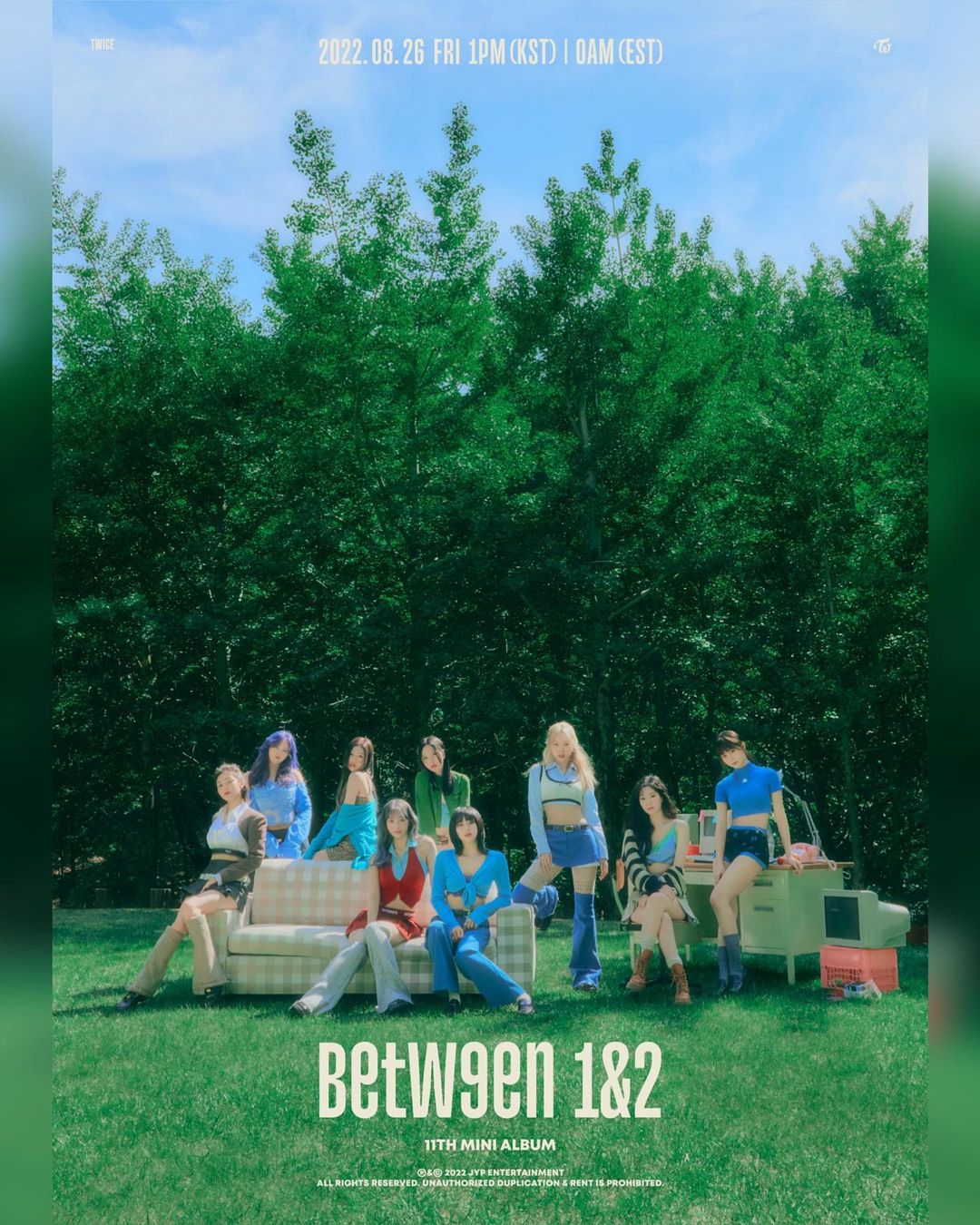  트와이스 11번쨰 미니 앨범 "BETWEEN 1&2" 맴버별 티저 이미지 - 3