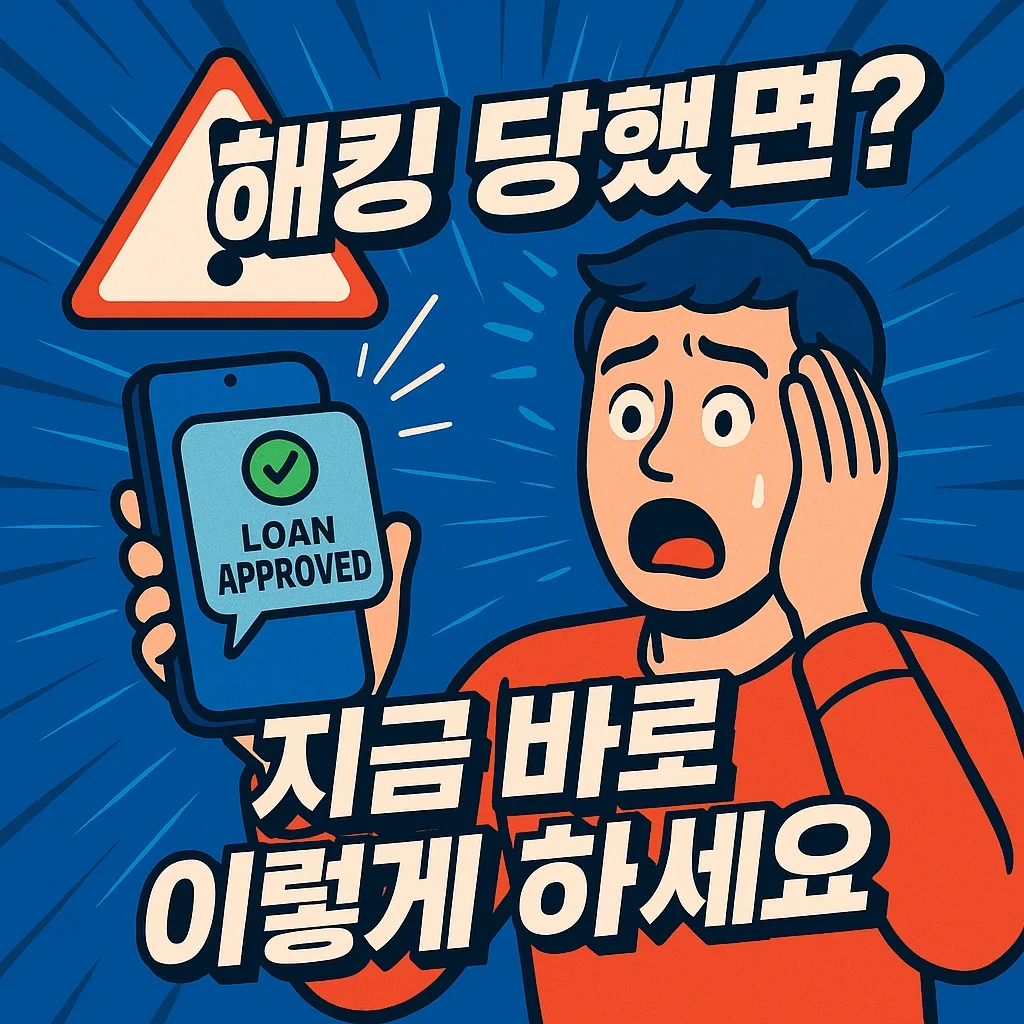 해킹 당했을 때 대응법 안내 썸네일 이미지