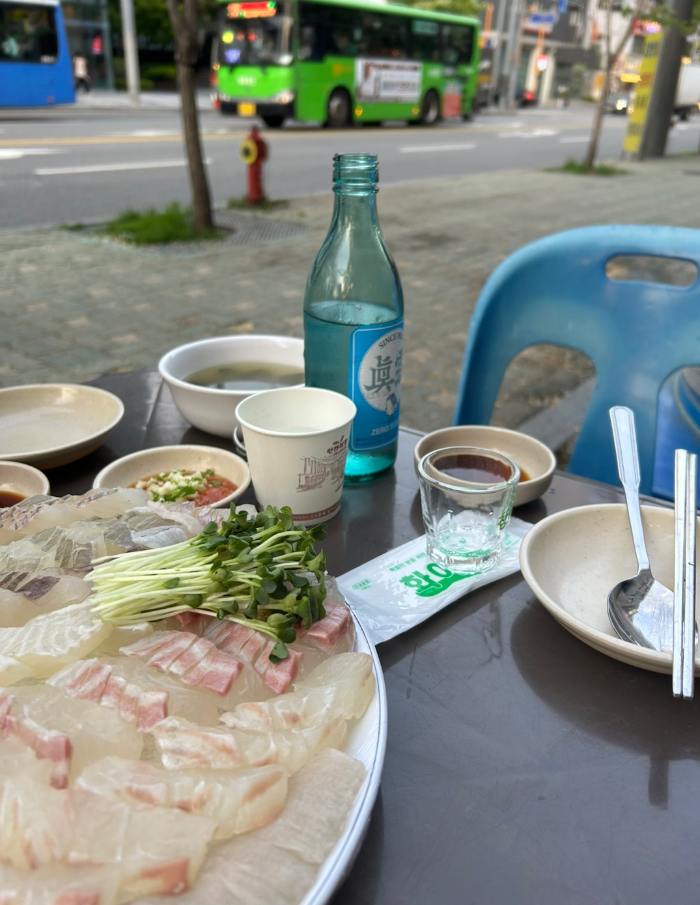 야장 회쏘 낮 사진