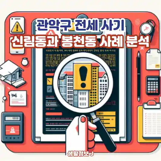 관악구 전세 사기&#44; 신림동과 봉천동 사례 분석