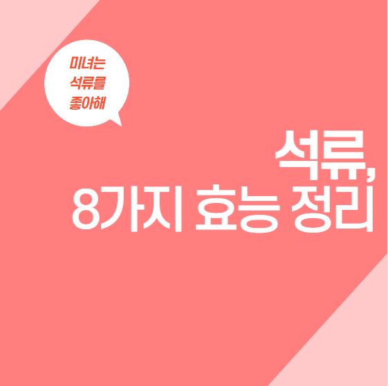  석류 효능 8가지 정리 | 심장, 뇌, 전립선 건강에 효과적