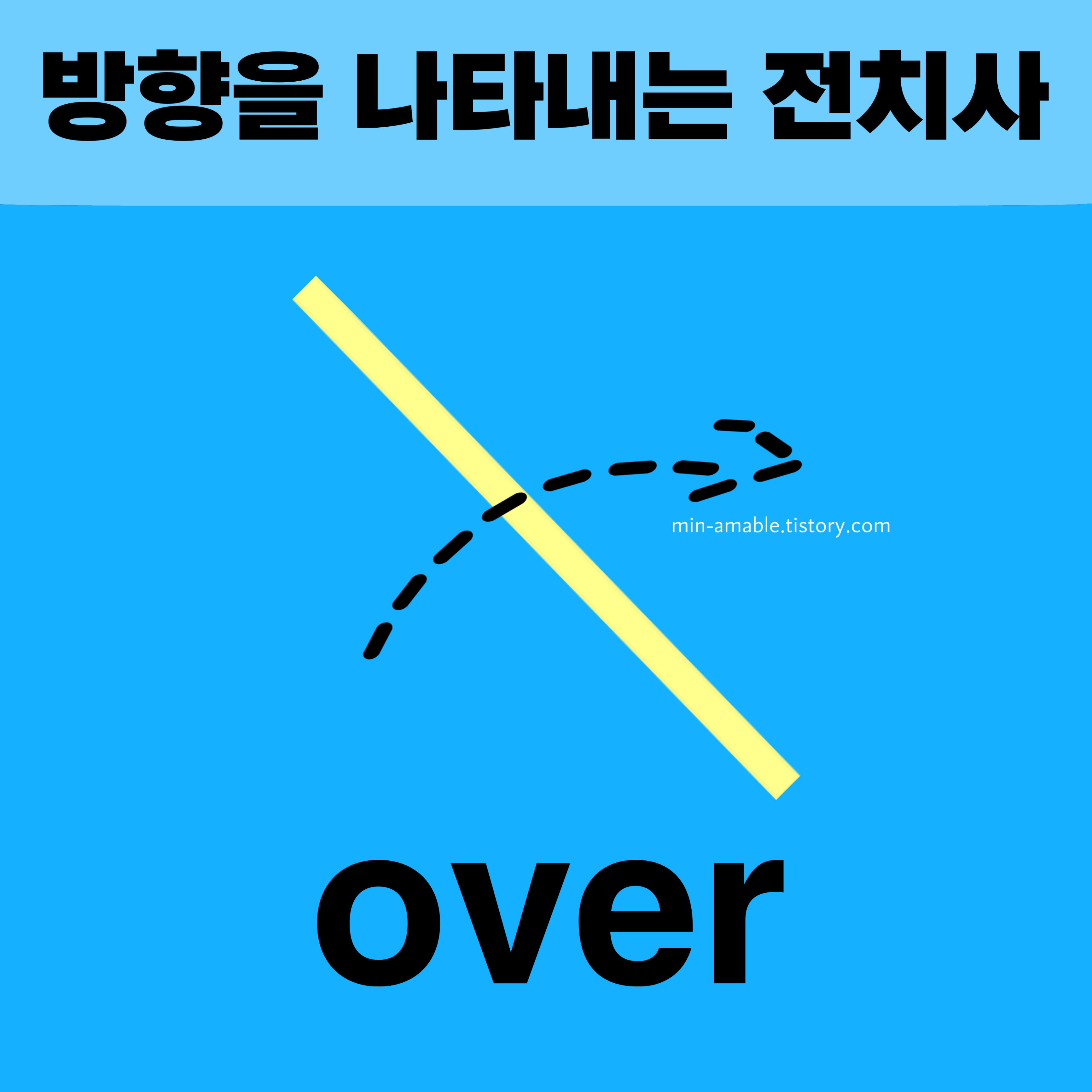 전치사 over