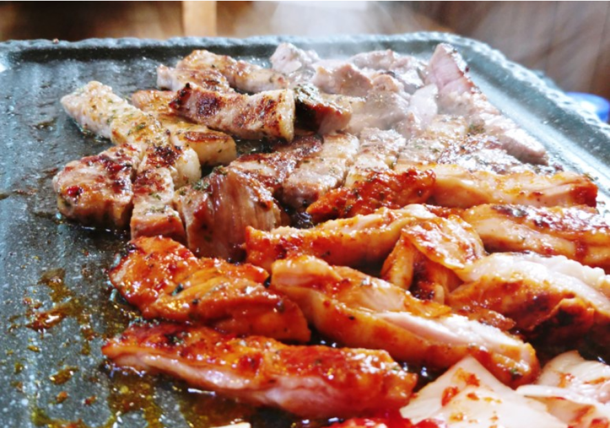엘리시안 강촌 리조트 맛집 모듬바베큐 양지촌 후기