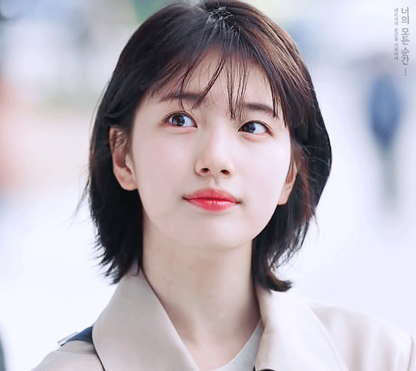  수지가 뽑은 최애 헤어 스타일은 "단발"