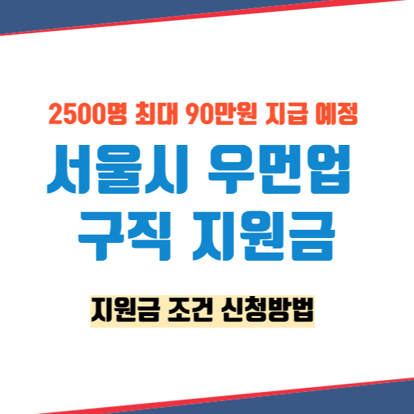 서울시우먼업구직지원금