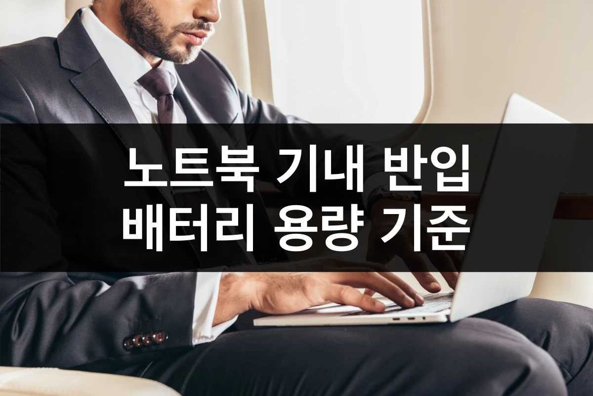 노트북 기내 반입 섬네일