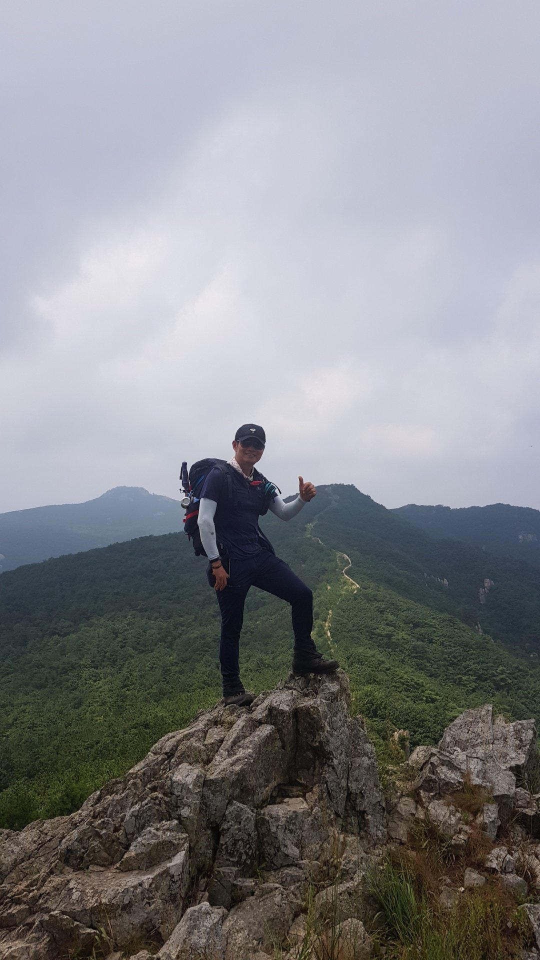 부산 금정산 무명릿지